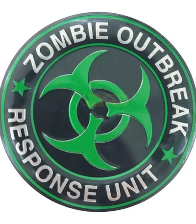 Emblema Zombie Ufo Gren Metal Adesivo Umbrella Tuning V8 V6