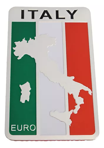 Emblema Adesivo Itália Bandeira Mapa Italy Fiat Toro Palio