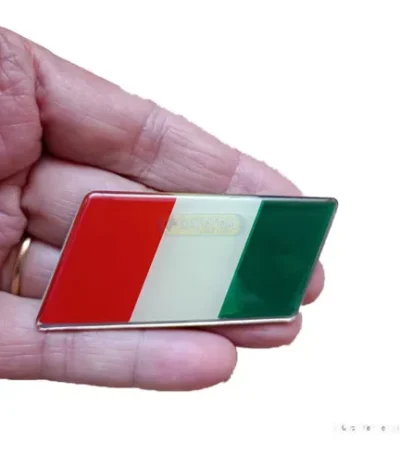 Emblema Adesivo Itália Em Aluminio Italy Fiat Toro Palio Uno