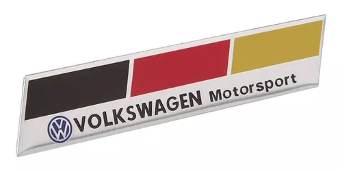 Emblema Adesivo Volkswagen Motorsport Vw Golf Gol Polo Jetta