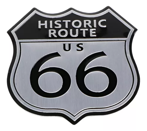 Emblema Estados Unidos Brasão Rota 66 Harley Ford Chevrol V8