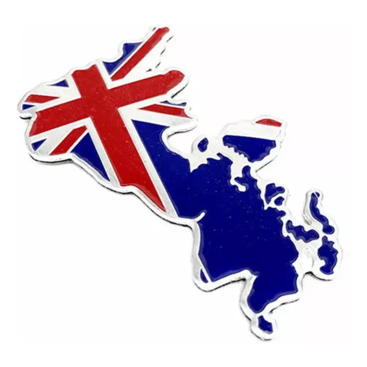 Emblema Inglaterra Mapa Adesivo Metal Mni Cooper Triumph Roy