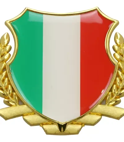 Emblema Italia Brasão Adesivo Metal+res Fiat Toro Palio Mobi