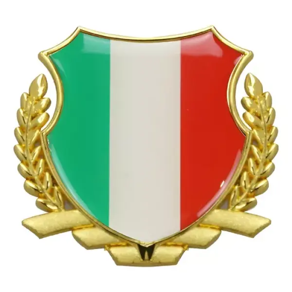 Emblema Italia Brasão Adesivo Metal+res Fiat Toro Palio Mobi