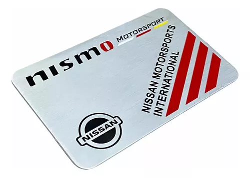 Emblema Nissan Nismo Gtr March Versa Sentra Livina Tiida Prt