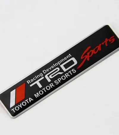 Emblema Trd Metal Toyota Motor Corolla Rav4 Etios Hilux Fxpr