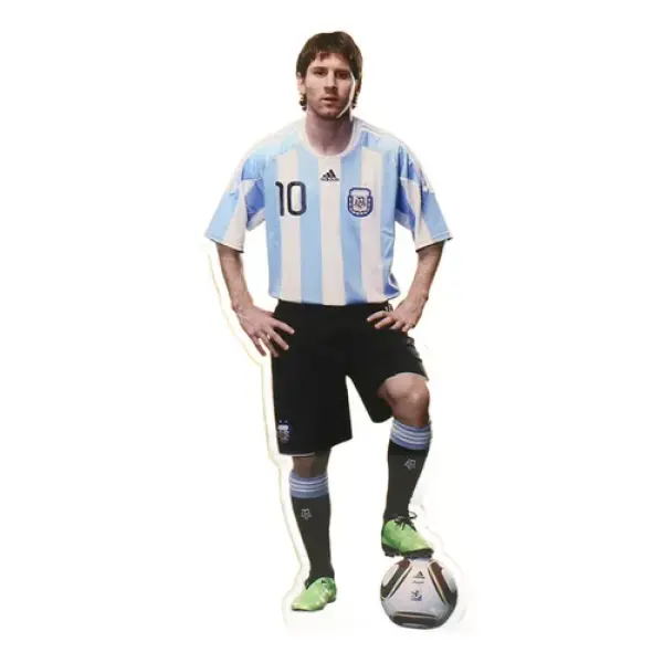 Placa Decorativa Acrilico 3d Jogador Lionel Messi Futebol