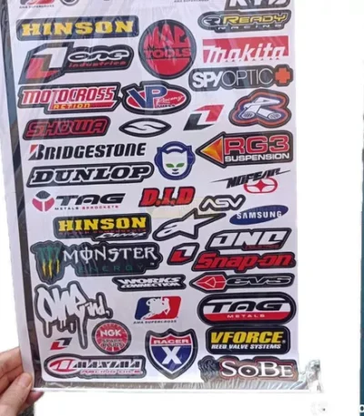 Adesivos Marcas Importado 40 Adesivo Honda Yamaha Bmw Harley