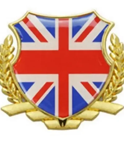 Emblema Adesivo Brasão Inglaterra Reino Unido Uk Mini Cooper