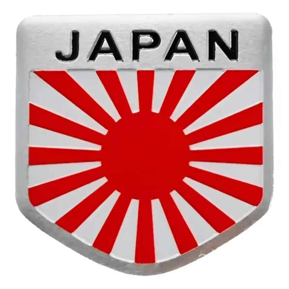 Emblema Adesivo Japão Brasão Sol Nascente Japan Toyota Honda