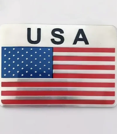 Emblema Usa Estados Unidos Adesivo Metal Ford Chevrolet Dodg